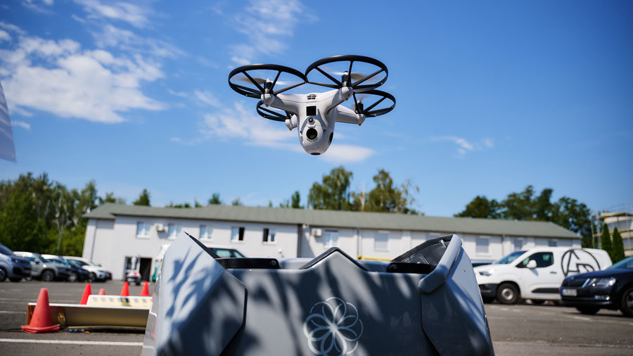 Autonome Überwachungsdrohne