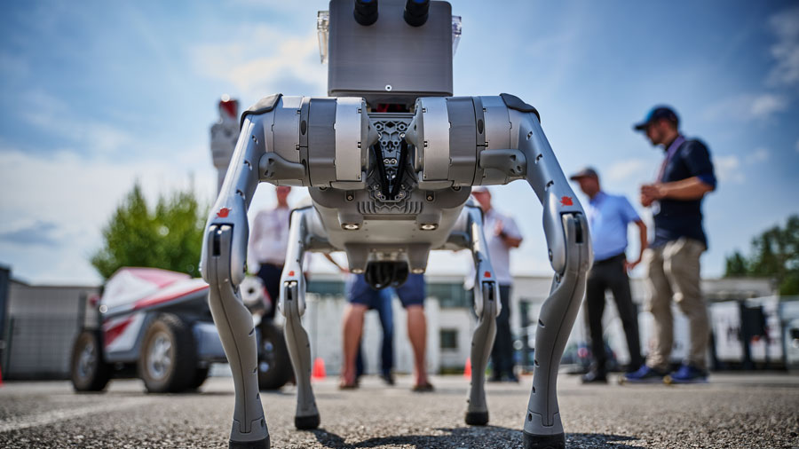 Vierbeiniger Roboter Go2